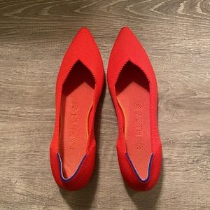 Rothy’s “The Point” Flats Size 7